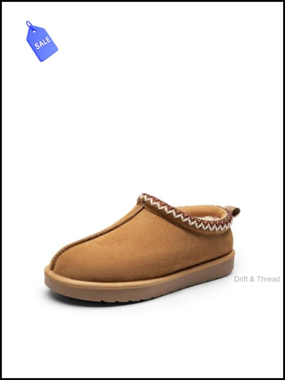Women's Fuzzy Suede Slippers Cozy Indoor Outdoor Slip On